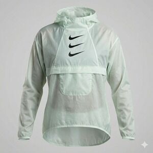 Nike Repel Run Division Women Windrunner Jacket Mint Green DA1276-394 XS NWT